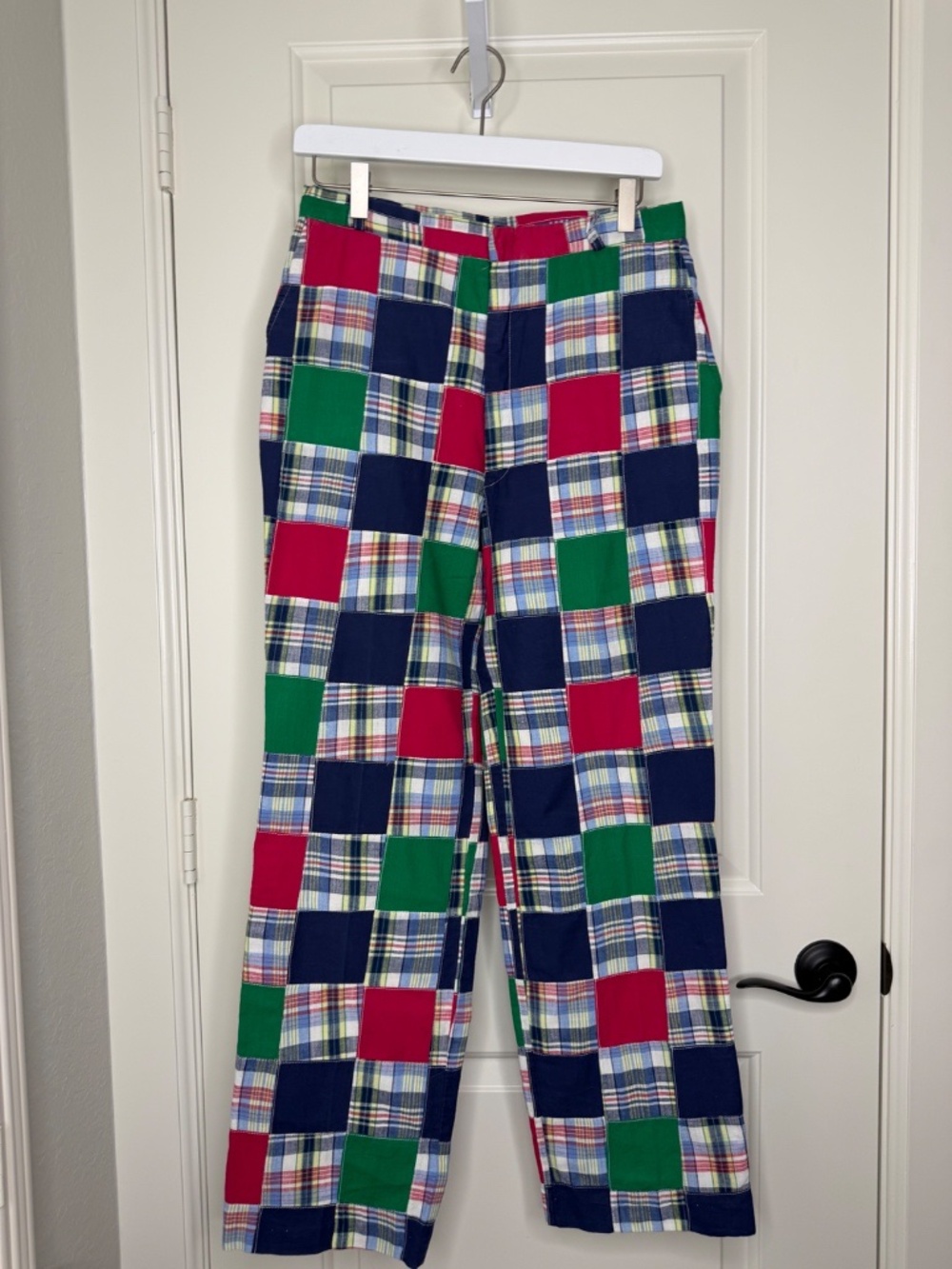 VINTAGE: Point of View Patchwork Plaid Trousers - Women’s Size 12